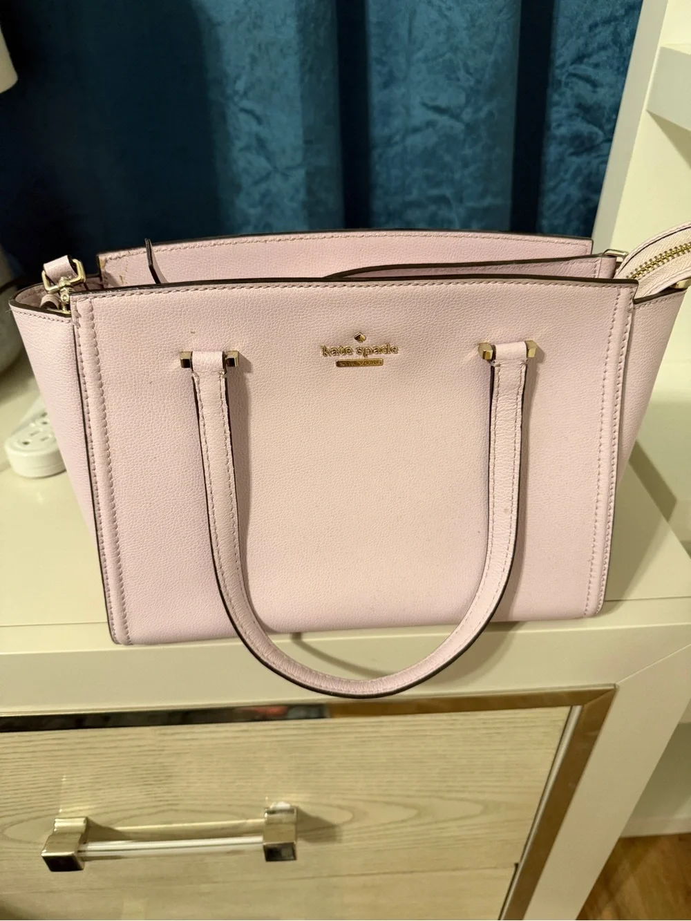 kate spade Pale Pink Structured Satchel
